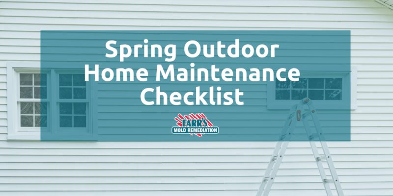 Spring Outdoor Home Maintenance